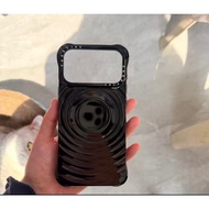CASETiFY Black Glossy Boyang Suitable for Apple iPhone17ProMax Phone Case Apple Shock-resistant High