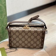 Fashion  Mini Box Bag Unisex Shoulder Bag Handsome Crossbody Bag [With Box]