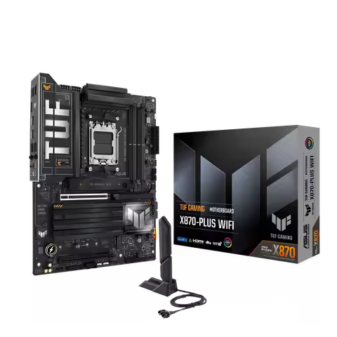New TUF GAMING X870-PLUS WIFI ATX Motherboard for AM5 With PCIe 5.0 DDR5 AMD 9000 Series EZ PC DIY A