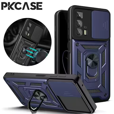 PKCASE Shockproof Bracket Case For MOTOROLA Moto Edge 60 Stylus Edge 60 Fusion Edge 60 Pro G Stylus 