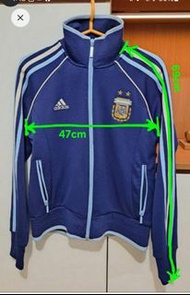 Vintage Adidas 阿根廷 10 古著 外套 2004-05 Argentina Track Jacket Women's