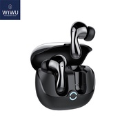 WIWU หูฟังเอียบัดไร้สายบลูทูธหูฟังสเตอริโอเบส5.4หูฟังในหูพร้อมหูฟังไร้สายตัดเสียงรบกวน4 ENC สำหรับ U