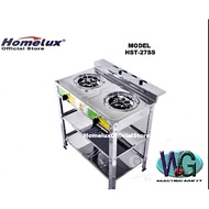 HOMELUX STANDING GAS COOKER  DOUBLE STOVE