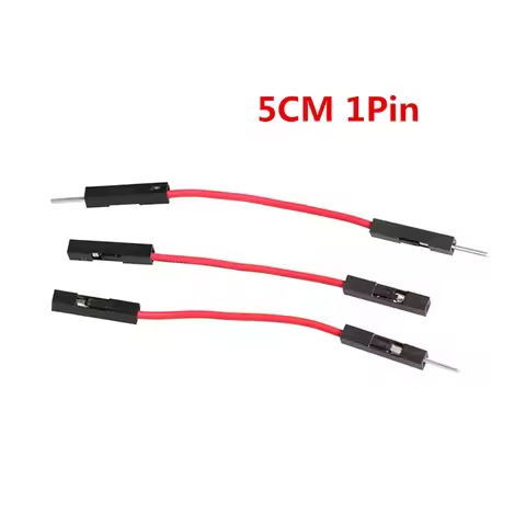 100pcs/lot Breadboard DuPont Cables 1pin 5cm Jumper Wires Cables M-M M-F Female to Female Starter Ki