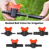 LOOKSHOW Garden Hose Tap Irrigation Water Valve DN4 DN8 DN15 PE Tube Waterstop Connector for 4mm-25m