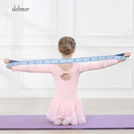 DELMER Yoga Resistance Band, Yoga Training Elastic Fitness Resistance Bands, Assist Band 8/10/12 Gri