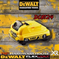 DEWALT แบตเตอรี่ Lithium-ion 12V 2.0Ah3.0Ah รุ่น DCB127DCB124 รับประกันศูนย์ 1 ปี