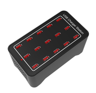 15/20 พอร์ต USB Charger 100W Smart USB Charger เดสก์ท็อปชาร์จ HUB สถานีชาร์จหลายพอร์ตสําหรับ Samsung