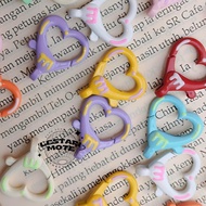 GANTUNGAN Love Lobster Hook, Round Open Claps/ Ring DIY/ Bag Keychain