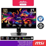 MSI MAG 271QPX QD-OLED 26.5'' WQHD 360HZ 0.03MS DisplayHDR True Black 400 QD-OLED Gaming Monitor