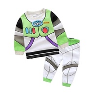 Children Costumes Anime Cartoon Woody and Buzz Lightyear Cosplay Costume Boy Girl Sweatshirt and Pan
