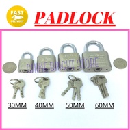 30mm,40mm,50mm,60mm Mangga Pintu / 30mm,40mm,50mm,60mm Padlock / 30mm,40mm,50mm,60mm Security Lock