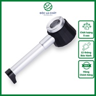 10X magnifying glass, 25mm lens diameter, clear, realistic lens