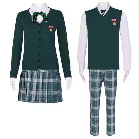 TV All of Us Are Dead Cosplay Costume JK School Uniform Shirt Skirt Pants for Women Men Halloween Ca