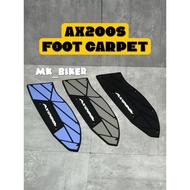 FOOT CARPET QJMOTOR AX200S AX 200S AX 200 SANTI SLIP FASHION FOOT CARPET KARPET ACCESSORIES ACCESSOR