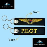 Keychain Woven flight airline MAS MH captain pilot | Keychain Flight airlines aksessori