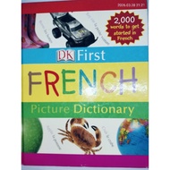 FRENCH Picture Dictionary (English books English) (Hardcover)