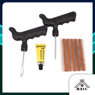 iDECO 8Pcs Car Tubeless Tyre Repair Tools Kit Motorcycle Tyre Repair Set Penampal Tayar Kereta Bocor