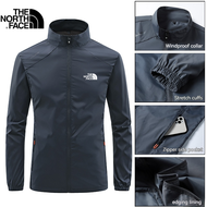 UV Jacket men windbreaker men casual outdoor hood jacket motorcycle jaket lelaki