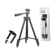 HP Tripod 3120 - Universal Phone And Camera Tripod+Free U Holder And Camera Mount Tripod Bag/T