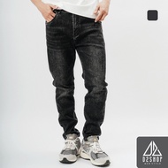D2SHOP jeans, dark gray jeans with embossed DR pockets [J-6173]