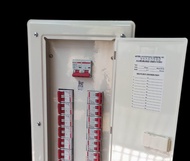 Panel Board 12 Branches 100A main 2Pole for Miniature Circuit Breaker with 2 Pole Miniature Circuit 