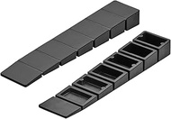 SOTECH Set of 50 Furniture Wedges 75 x 15 mm for Compensating up to 7.5 mm Height Difference Wheel C