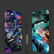 OPPO A53 Reno6z 6 Lite 5G ML Gusion Skin Mobile Legends Hero MLBB EVX01 Soft Phone Case Square Edge 