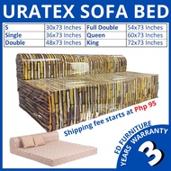 ORIGINAL URATEX NEO SOFA BED ALL SIZES 6 INCHES THICKNESS (S-30x73/Single-36x73/Double-48x73/Full Do