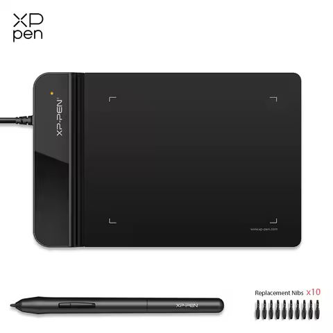 Drawing Tablet XPPen G430S Graphic Drawing Tablet with 8192 Levels Pressure Battery Free Stylus 4x3 