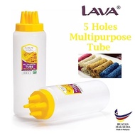 Botol Roti Jala 5 Lubang 700ml LAVA