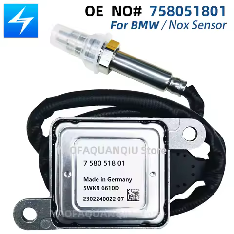 5WK96610D 758051801 New Nox Sensor 5WK96610J N43 For BMW E81 E82 E87 E88 E90 E91 E92 E93 LCI N43 116