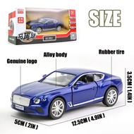 [RUM]1:36 Scale Bentley Continental Alloy Car Model Light & Sound effect diecast car Toys for Boys b