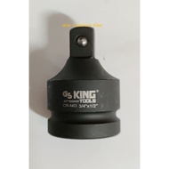 GS KING TOOLS IMPACT ADAPTER (1/2 x 3/4, 3/4 x1/2,  3/4 x 1,  1 x 3/4)