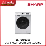 SHARP MESIN CUCI FRONT LOADING ES-FL1083W