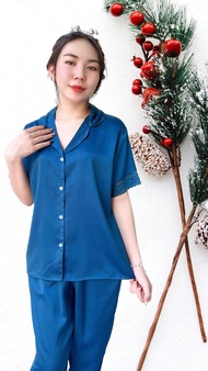 Đồ Bộ bigsize dài 50-100kg bộ ngủ  pijama lụa  mặc nhà sang chảnh mùa hè