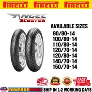 YEAR 2024 PIRELLI ANGEL SCOOTER TYRE 90/80 100/80 110/80 120/70 120/80 140/70 150/70 - 14 NVX XMAX N