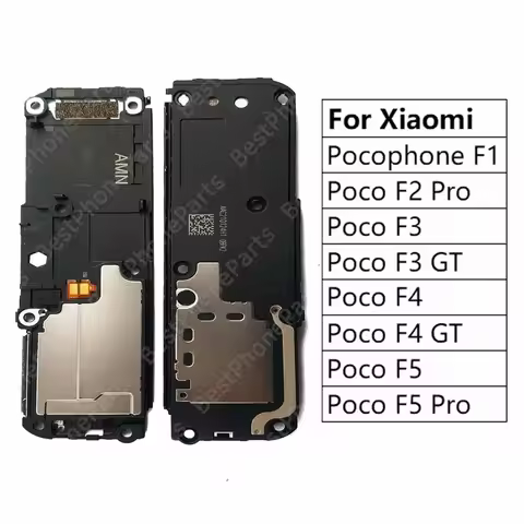 Loudspeaker For Xiaomi Pocophone Poco F3 F4 GT F5 F1 F2 Pro 5G Loud Speaker Buzzer Ringer Sound Modu
