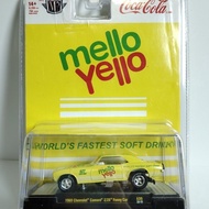 M2 1: 64 Under Coca-Cola mello yello Soda Advertising Brush Color Alloy Car Model