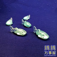 Bulk Mini Whale Blue Whale Transparent Fluorescent Color Phone Case Accessories Simulation Animal Or