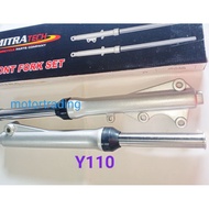 YAMAHA Y110 SS Y110SS SS110 FRONT FORK ASSY SET FORK DEPAN MITRATECH (1PAIR)