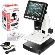 Levenhuk DTX 500 LCD Portable Digital USB Microscope (20X to 500X) with LCD Display