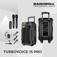 Speaker Portable 15 Inch Hardwell Turbovoice 15 PRO USB Bluetooth
