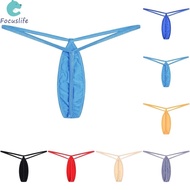 Sexy Low Rise Underwear for Men Stretchy Micro Bikini Briefs with Bulge Enhancer