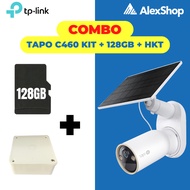 Tapo C460 KIT + 128Gb Card, AI Outdoor Camera, 10,000mAh Battery, With Solar Panel
