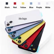 For iPhone 14 Back Glass Panel Battery Cover Replacement Parts Rear Housing with Camera Lens for iPh