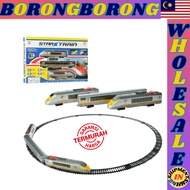 BORONG Train Railway Playset 21pcs Star Train EXTRA BIG SIZE Train Toys MAINAN KERETAPI LANDASA