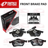 REMSA SPAIN MSTER HPT FRONT BRAKE PAD AUDI A4 B5 B6 B7 1.8 1.8T 2.0 TFSI A6 C5 C6 2.0 2.4 3.0
