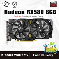 51RISC Video Card RX580 8GB 256Bit 2048SP GDDR5 Graphics Cards For RX 560 Series Cards RX560 DisplayPort placa de video