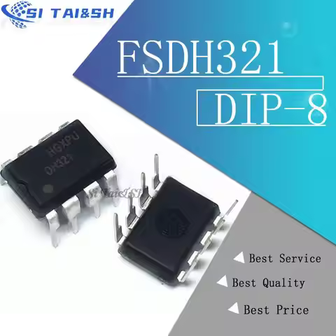 10pcs DH321 DIP-8 FSDH321 DIP8 DIP DL321 FSDL321 FSD210 DIP-7 POWER SWITCH IC